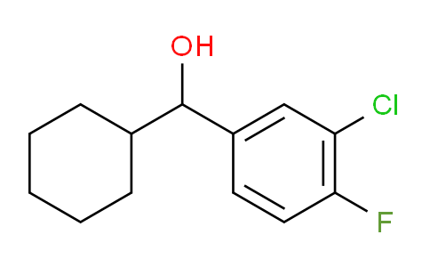 1339143-15-5 | Cyclohexyl (3-chloro-4-fluorophenyl)methanol