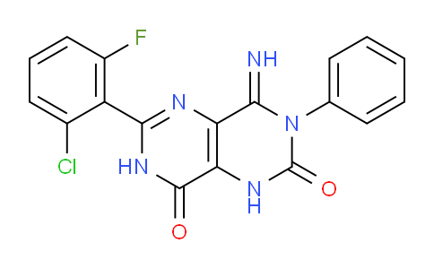 1119392-00-5 | 6-(6-Chloro-2-fluorophenyl)-4-imino-3-phenyl-1,3,7-trihydro-5,7-diazaquinazoline-2,8-dione