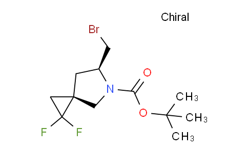 2306244-81-3 | tert-butyl (3S,6S)-6-(bromomethyl)-2,2-difluoro-5-azaspiro[2.4]heptane-5-carboxylate