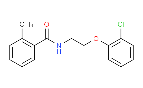 694442-85-8 | N-2-(2-Chlorophenoxy)ethyl-2-methylbenzamide