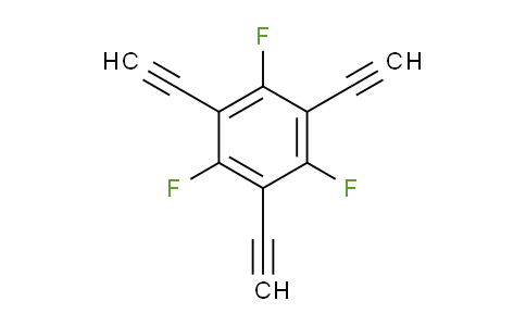 CAS No. 674289-06-6, 1,3,5-Triethynyl-2,4,6-trifluorobenzene