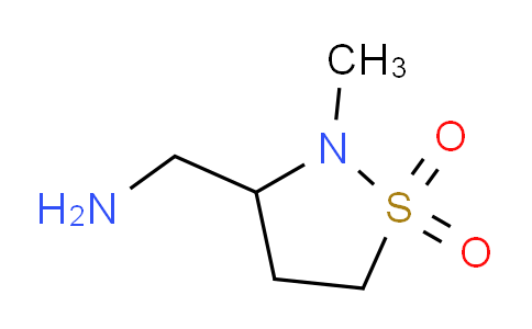 1824465-73-7 | 3-(氨甲基)-2-甲基-1λ6,2-噻唑烷-1,1-二酮