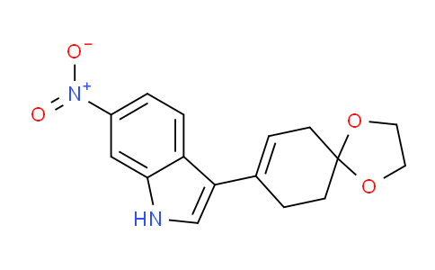 954387-24-7 | 6-硝基-3-(1,4-DIOXASPIRO[4.5]DEC-7-EN-8-YL)-1H-吲哚