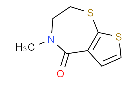 478080-72-7 | 4-METHYL-3,4-DIHYDROTHIENO[3,2-F][1,4]THIAZEPIN-5(2H)-ONE