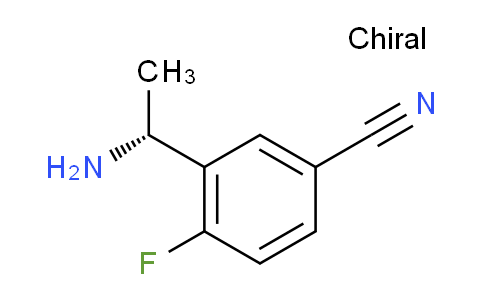 1212934-10-5 | 3-[(1R)-1-氨基乙基]-4-氟苯腈