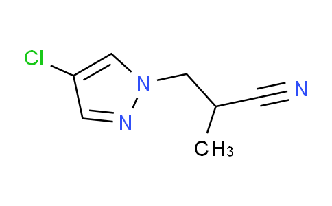 DY2U3464 | 1006328-60-4 | 3-(4-Chloro-1H-pyrazol-1-yl)-2-methylpropanenitrile