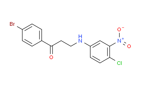 DY2U3690 | 882748-42-7 | 1-(4-BROMOPHENYL)-3-(4-CHLORO-3-NITROANILINO)-1-PROPANONE