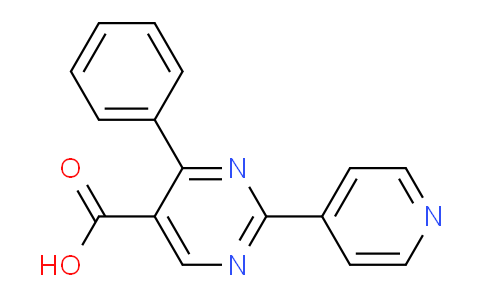 311340-89-3 | 4-苯基-2-吡啶-4-基-嘧啶-5-羧酸