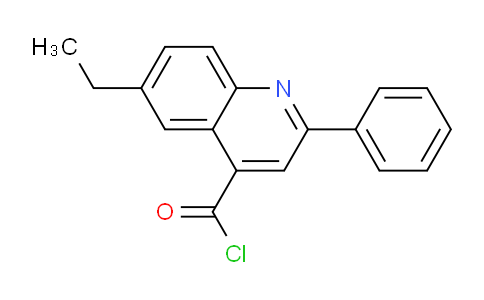 1160261-02-8 | 6-Ethyl-2-phenylquinoline-4-carbonyl chloride