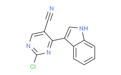 2306263-35-2 | 2-chloro-4-(1H-indol-3-yl)pyrimidine-5-carbonitrile