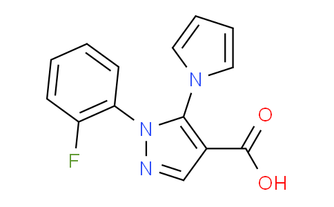MC2U9058 | 1172017-52-5 | 1-(2-Fluorophenyl)-5-(1H-pyrrol-1-yl)-1H-pyrazole-4-carboxylic acid