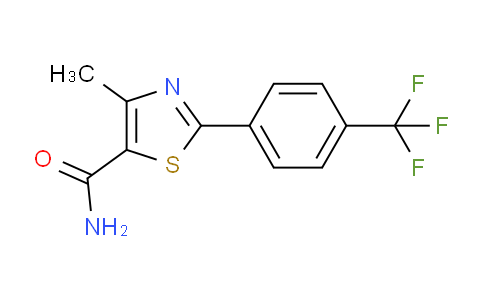 499796-93-9 | 5-Thiazolecarboxamide, 4-methyl-2-[4-(trifluoromethyl)phenyl]-