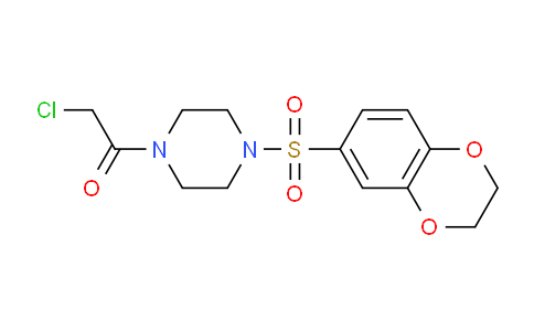 722491-28-3 | 2-chloro-1-[4-(2,3-dihydro-1,4-benzodioxine-6-sulfonyl)piperazin-1-yl]ethan-1-one