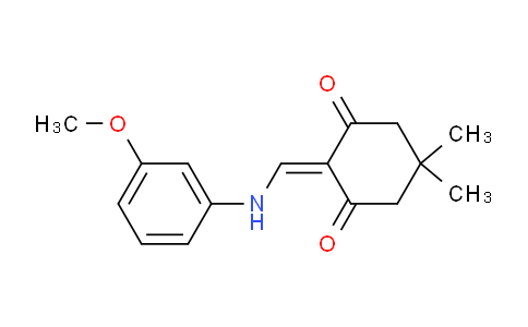 64869-19-8 | 2-{[(3-methoxyphenyl)amino]methylidene}-5,5-dimethylcyclohexane-1,3-dione