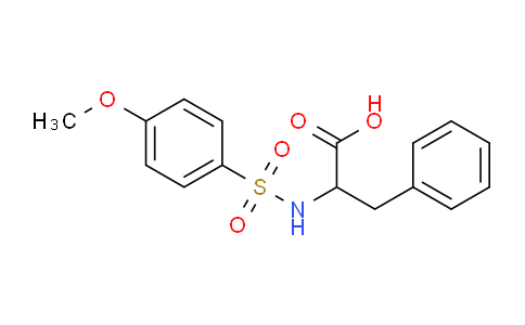 40280-00-0 | 2-{(4-Methoxyphenyl)sulfonylamino}-3-phenylpropanoic Acid