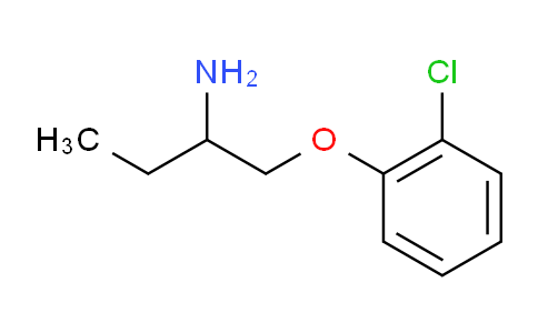 MC2W3602 | 883519-92-4 | 1-(2-chlorophenoxy)butan-2-amine