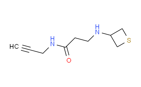 MC2W4518 | 1862752-03-1 | N-(prop-2-yn-1-yl)-3-[(thietan-3-yl)amino]propanamide