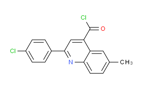 MC2W6795 | 1160253-67-7 | 2-(4-Chlorophenyl)-6-methylquinoline-4-carbonyl chloride