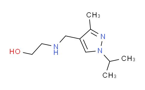 MC2W7614 | 1171593-71-7 | 2-({3-methyl-1-(propan-2-yl)-1H-pyrazol-4-ylmethyl}amino)ethan-1-ol