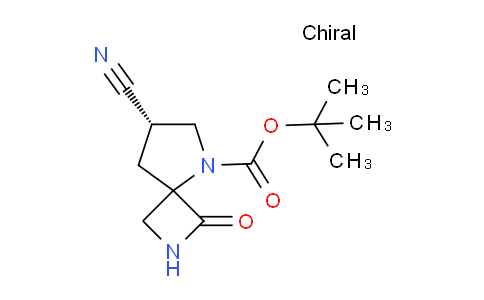 2306259-49-2 | tert-butyl (7S)-7-cyano-3-oxo-2,5-diazaspiro[3.4]octane-5-carboxylate