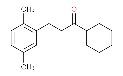 898754-22-8 | 环己基-2-(2,5-二甲基苯基)乙基酮
