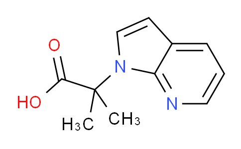 1638771-71-7 | 2-methyl-2-{1H-pyrrolo[2,3-b]pyridin-1-yl}propanoic acid