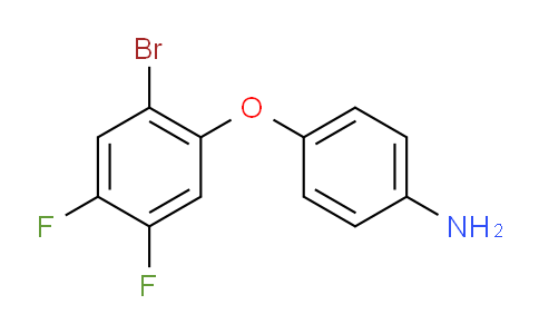 869676-91-5 | 4-(2-溴-4,5-二氟苯氧基)苯胺