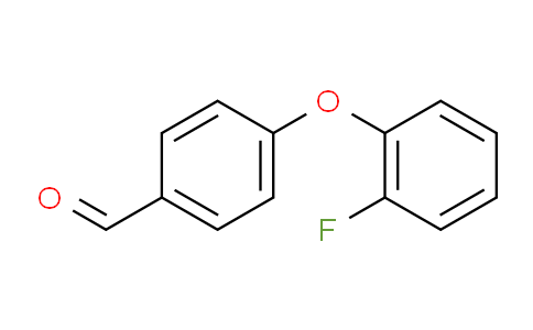 CAS No. 936343-96-3, 4-(2-fluorophenoxy)benzaldehyde