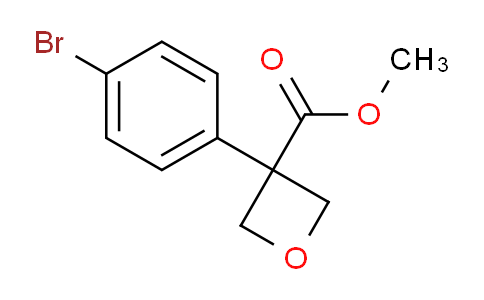 DY2Y3282 | 1423702-65-1 | methyl 3-(4-bromophenyl)oxetane-3-carboxylate