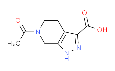 1788788-79-3 | 6-acetyl-1,4,5,7-tetrahydropyrazolo[3,4-c]pyridine-3-carboxylic acid