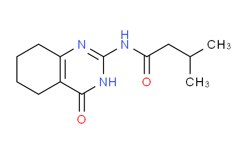 MC2Y3787 | 338416-62-9 | 3-Methyl-N-(4-oxo-3,4,5,6,7,8-hexahydro-2-quinazolinyl)butanamide