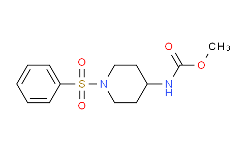 551920-89-9 | N-[1-(苯磺酰基)哌啶-4-基]氨基甲酸甲酯