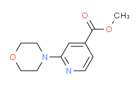 MC2Y6816 | 262296-00-4 | Methyl 2-morpholinoisonicotinate