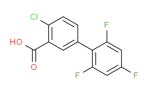 MC2Y9588 | 1178828-61-9 | 2-chloro-5-(2,4,6-trifluorophenyl)benzoic acid