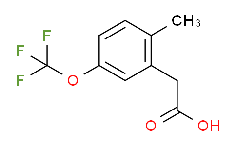 1261573-69-6 | 2-Methyl-5-(trifluoromethoxy)phenylacetic acid