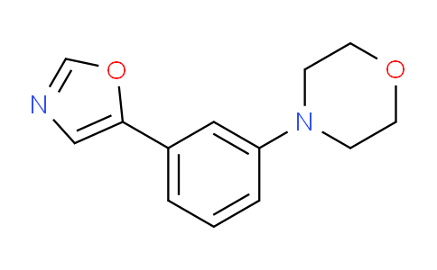 2197063-23-1 | 4-[3-(1,3-Oxazol-5-yl)phenyl]morpholine