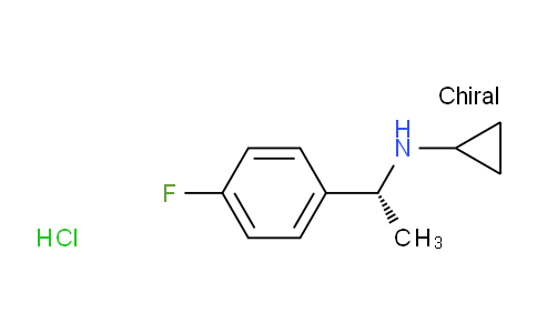 DY2Z1489 | 2366991-75-3 | N-[(1R)-1-(4-Fluorophenyl)ethyl]cyclopropanamine hydrochloride