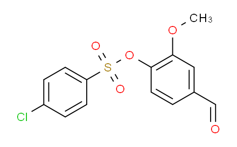 MC2Z1874 | 432009-49-9 | 4-formyl-2-methoxyphenyl 4-chlorobenzenesulfonate