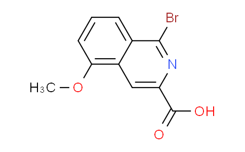 MC2Z6780 | 2137836-19-0 | 1-bromo-5-methoxy-isoquinoline-3-carboxylic acid