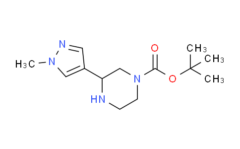 DY2Z9708 | 1461869-12-4 | tert-butyl 3-(1-methyl-1H-pyrazol-4-yl)piperazine-1-carboxylate