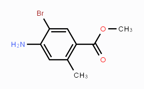 CAS No. 1131588-00-5, Methyl 4-amino-5-bromo-2-methylbenzoate