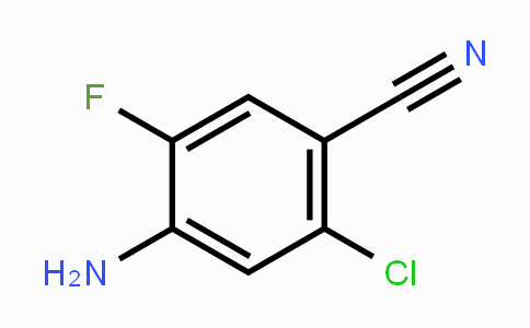 CAS No. 1228376-68-8, 4-amino-2-chloro-5-fluorobenzonitrile