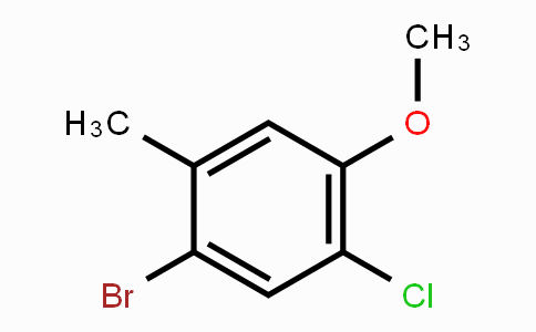 CAS No. 179897-95-1, 4-Bromo-2-chloro-5-methylanisole