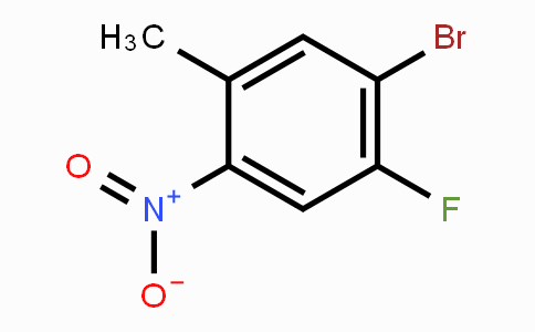 CAS No. 948294-26-6, 1-Bromo-2-fluoro-5-methyl-4-nitrobenzene