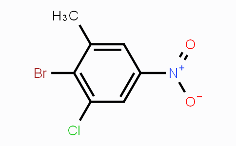 CAS No. 89642-17-1, 2-Bromo-1-chloro-3-methyl-5-nitrobenzene