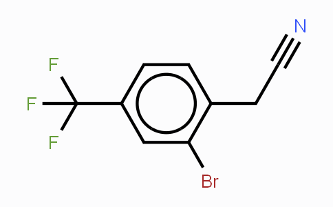 CAS No. 474024-36-7, 2-Bromo-4-(trifluoromethyl)phenyl]acetonitrile