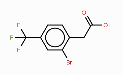 CAS No. 518070-15-0, 2-bromo-4-(trifluoromethyl)phenyl]acetic acid