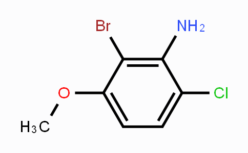 CAS No. 1691055-54-5, 2-Bromo-6-chloro-3-methoxy-Benzenamine