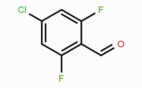 CAS No. 252004-45-8, 4-Chloro-2,6-difluorobenzaldehyde