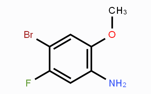 CAS No. 330794-03-1, 4-Bromo-5-fluoro-2-methoxyaniline